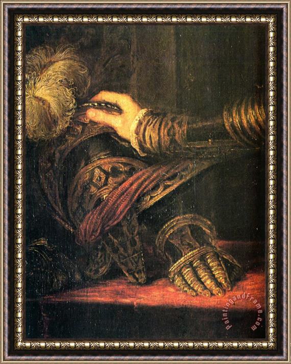 Titian Philipp Ii, As Prince [detail 1] Framed Print
